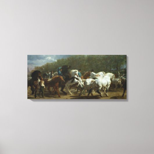 Toile Salon du cheval (par Rosa Bonheur) (Recto)