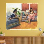 Toile Salon Lounge 2000 (Insitu(Salon))