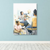 Toile Salon Serenades 2003 (Insitu (Plancher de Bois))