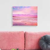 Toile Salt Water Lake Death Valley (Insitu(Salon))