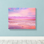 Toile Salt Water Lake Death Valley (Insitu (Plancher de Bois))