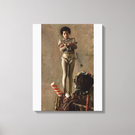 Toile Saltimbanco Antonio Mancini Canvas (Recto)