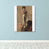 Toile Saltimbanco Antonio Mancini Canvas (Insitu (Plancher de Bois))