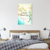 Toile Saltwater Beach Life Seahorse (Insitu(Chambre))