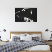 Toile Saluki, portrait (Insitu(Chambre))