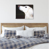 Toile Saluki se lève (Insitu(Chambre))