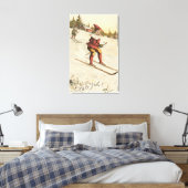 Toile Salutation de NoëlPatinage de Noël (Insitu(Chambre))