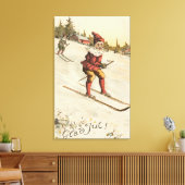 Toile Salutation de NoëlPatinage de Noël (Insitu(Salon))