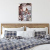 Toile Salutation silencieuse (par Lawrence Alma-Tadema) (Insitu(Chambre))