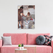 Toile Salutation silencieuse (par Lawrence Alma-Tadema) (Insitu(Salon))