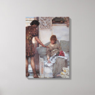 Toile Salutation silencieuse (par Lawrence Alma-Tadema)