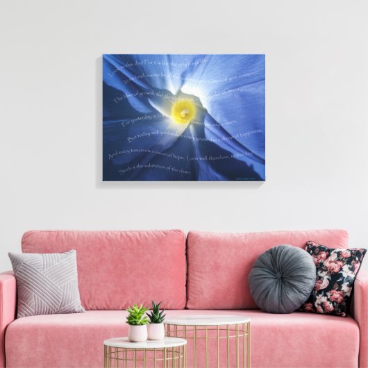 Toile Salutations à l'aube (Insitu(Salon))