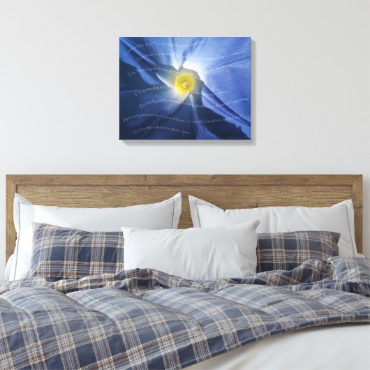 Toile Salutations à l'aube (Insitu(Chambre))