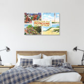 Toile Salutations de avec des scènes Pittoresques (Insitu(Chambre))