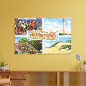 Toile Salutations de avec des scènes Pittoresques (Insitu(Salon))