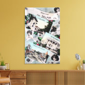 Toile Salutations de avec vues PittoresquesSelma, CA (Insitu(Salon))