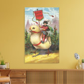 Toile Salutations de PâquesPrince au sommet d'un poussin (Insitu(Salon))