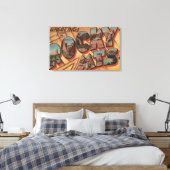 Toile Salutations des Rocheuses (Insitu(Chambre))