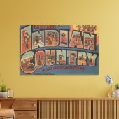 Toile Salutations du pays indien du sud-ouest (Insitu(Salon))