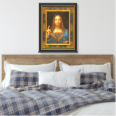Toile Salvator Mundi 1500 Leonardo da Vinci Canvas Impri (Insitu(Chambre))