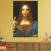 Toile Salvator Mundi par Leonardo da Vinci (c1500) (Insitu(Salon))