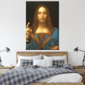 Toile Salvator Mundi par Leonardo da Vinci (c1500) (Insitu(Chambre))