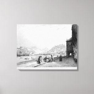 Toile Salzbourg, gravé par Bayot et Cuvilier, 1840