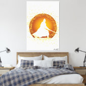 Toile samouraï (Insitu(Chambre))