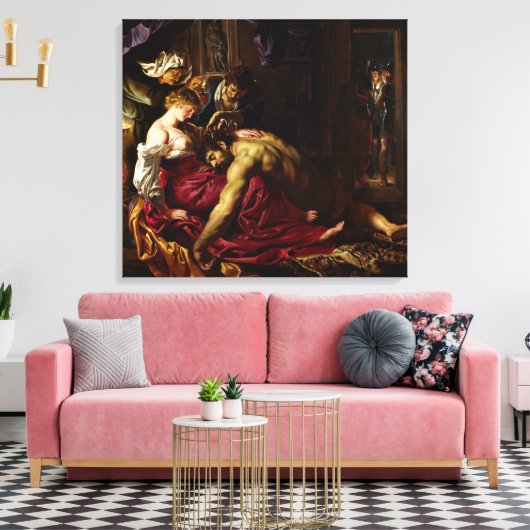 Toile Samson et Delilah par Peter Paul Rubens (Insitu(Salon))
