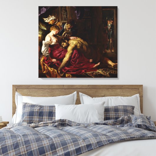 Toile Samson et Delilah par Peter Paul Rubens (Insitu(Chambre))