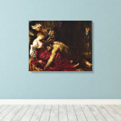 Toile Samson et Delilah par Peter Paul Rubens (Insitu (Plancher de Bois))