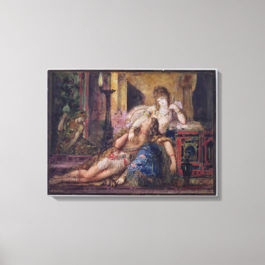 Toile Samson et Delilah (w/c) (Recto)