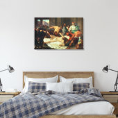 Toile Samson trahi par Delilah (huile sur toile) (Insitu(Chambre))