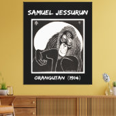 Toile Samuel Jessurun Orangutan (1914) (Insitu(Salon))