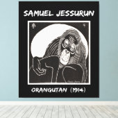 Toile Samuel Jessurun Orangutan (1914) (Insitu (Plancher de Bois))