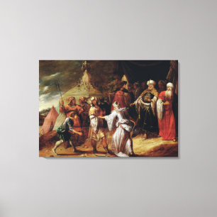 Toile Samuel Killing Agag, Roi des Amalécites