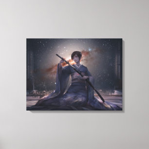 Toile Samurai fille