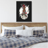 Toile Samurai Guerrier Voyageur Cadeau Enfants Astronaut (Insitu(Chambre))