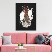 Toile Samurai Guerrier Voyageur Cadeau Enfants Astronaut (Insitu(Salon))