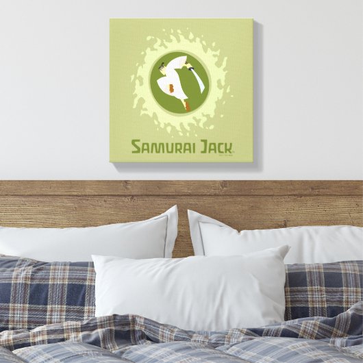 Toile Samurai Jack Leaping Graphic (Insitu(Chambre))