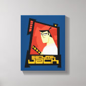 Toile Samurai Jack Souriant Futuristic Frame Graphic (Recto)
