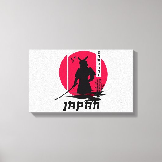 Toile Samurai Japon Ninja (Recto)