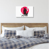 Toile Samurai Japon Ninja (Insitu(Chambre))