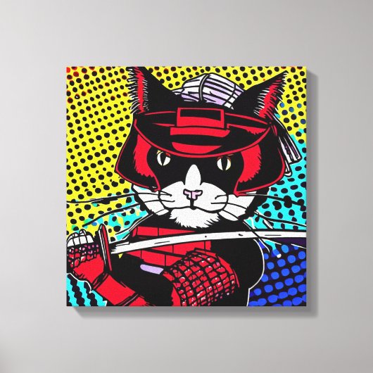 Toile Samurai Kitty #4 (Recto)