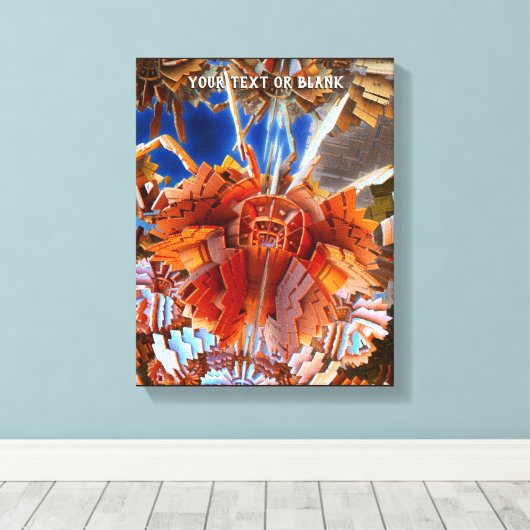 Toile Samurai numérique (Insitu (Plancher de Bois))