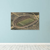 Toile San Antonio, Texas - Alamo Stadium View (Insitu (Plancher de Bois))