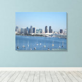 TOILE SAN DIEGO, CA #1 (Insitu (Plancher de Bois))