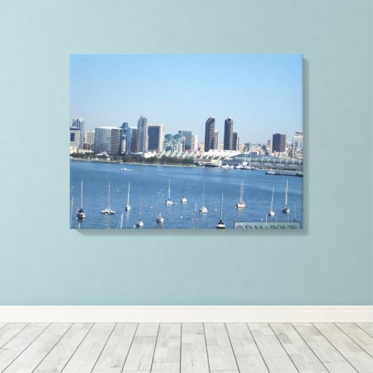 TOILE SAN DIEGO, CA #1 (Insitu (Plancher de Bois))