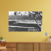 Toile San Diego, CA Bay et la ville de Point Loma (Insitu(Salon))