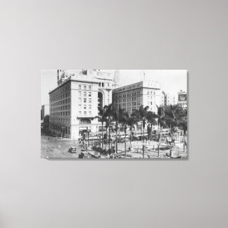 Toile San Diego, CA City Vue de US Grant Hotel